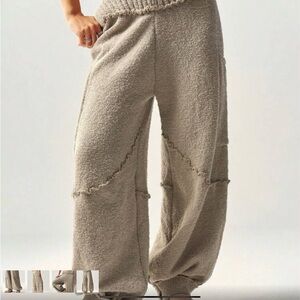 ❤️ Boho Knit JOGGERS PANTS with Patch Pockets